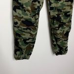 Nili Lotan Cropped French Military Pants Camo Stretch Twill Cotton Womens 8 Green Photo 4