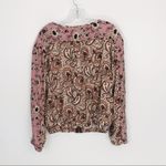 Umgee  Floral Paisley Boho Zipper Bomber Jacket Photo 1