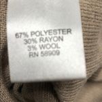 Daniel Cremieux  tan thin sweater Photo 6