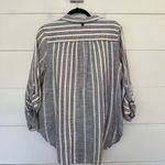 Soft Surroundings Women’s Petite Medium Embroidered Blouse Boho Lagenlook Photo 3