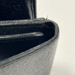 Gucci Eclipse Insignia Black Leather Compact Wallet - Preowmned Photo 5