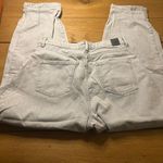 ZARA  jeans mom high rise oversized acid wash  gray 6 Photo 5