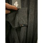 Fourlaps Women's Size Medium Stratus Wrap Cardigan Heather Black Loungewear NWT Photo 2