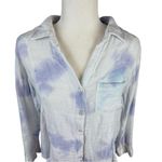 Billabong  Tie Dye Button Down Cotton Shirt Size L Photo 1