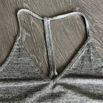 Philosophy  Tank Top Womens Extra Small Glittery Gray Raceback Photo 2