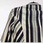 VTG 70s Eleanor Brenner ILGWU Dress Jacket 2 Piece 3/4 Striped Belt Posh Preppy Black Size 6 Photo 7