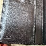 Gucci  GG Canvas Continental Wallet Brown Leather Gold Hardware Photo 3