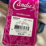 Candie's  Lace Burnout Blue Skater Dress Size S NWT Photo 8