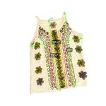 Sacred Threads  Boho Embroidered Tank Top One Size Fits Most Photo 6