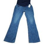 Signature Gold Levi's Maternity Bootcut Jeans Size XL Medium Wash Blue Stretch Photo 0
