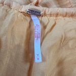 Free People Marina Tie Back Cotton Crinkle Babydoll Dress Yellow / Gold Medium Photo 13