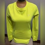 Nike  Thermafit Women's XS Neon Yellow Sweatshirt Photo 0