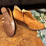 SheIn Brown Suede Booties. Size 9 Never worn .. Photo 1