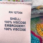 John Mark  Colorful Floral Embroidered Kimono Petite Jacket Photo 14