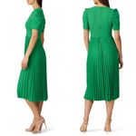 LK Bennett  Avalon Pleated Green Dress Photo 2