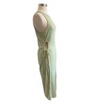 Planet Gold Sleeveless Knit Midi Dress With Cut Out Tie Side By Photo 4