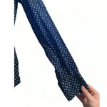 J.Crew  Denim Distressed Star‎ Button Up Shirt Size 4 Photo 1