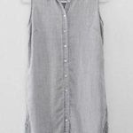 Workshop Republic Clothing Sleeveless Shirt Dress Photo 3