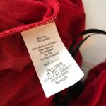 Jlux Label Womens Jumpsuit One Shoulder Long Sleeve Knit Red S Photo 3