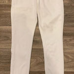 Just USA  White Skinny Jeans Raw Edge Size 4 Photo 0