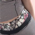 Lululemon Luxtreme Butterfly Angel Wing Multi / Black Gray Size 4 Photo 2