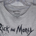 Rick and Morty  crew neck round hem t-shirt Photo 5