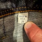 Bebe Premium Denim Jeans Womens 29 Dark Wash Bootcut Made in USA Stretch Photo 6