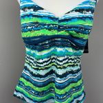Nike tankini size 16 NWT beach, lounge, summer vacation resortwear water Photo 1