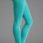 J Brand New $178 Designer Jeans Womens 30 Aqua Blue Teal Super Skinny Columbia Photo 1