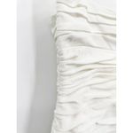 Cinq A Sept Vance Dress in White Mini Dress Ruched Bride 8 Photo 2