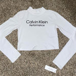 Calvin Klein NWT- cropped long sleeve Photo 0