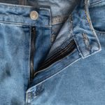 Princess Polly Jeans Womens Size 8 Light Wash Wide Leg Denim on Denim Look Photo 6