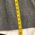 Calvin Klein Grey plaid midi pencil skirt faux black buttons office siren core Measurement in pics Photo 3