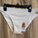 Billabong Summer High Tropic Bikini Bottoms Salt Crystal White XL NWT Photo 0