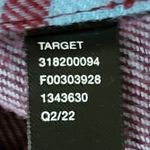 Target  Collab Flannel plaid shirt. Houston White designer  Photo 4