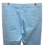 J. McLaughlin ‎ Womens Mid Rise Stretchy Skinny Ankle Jeans Skyblue Size 12 Photo 3
