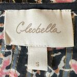 Cleobella Bohemian Ruffle Brynlee Blouse Fan Print Small Organic Indian Cotton Photo 11