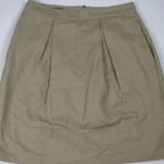 Lands' End Khaki School Uniform Pleated Skort Womens 4 *NEW* Photo 0