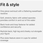 Stoney Clover Lane Stoney Clover x Target Sweetheart Textured Ruffle One Piece Swimsuit 20W 20 new Photo 25