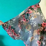 ⭐️ Thin sheer floral cardigan Pink Size undefined Photo 1