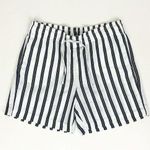 H&M NWOT Woven Striped Shorts | Size 6 Photo 0