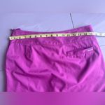 Lija Cubism Plaid Activewear Golf Skort Zip pink Cotton Blend pocket Size 4 Photo 7