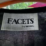 Vintage 80s/90s Vest with Cats and one cat has an eyepatch! Size Medium Facet Green Photo 4