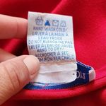 The Paragon Red Jacquard Satin Maxi Dress Size Medium Photo 6