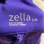 Zella - zippered workout jacket with mesh in Purple size L Photo 8