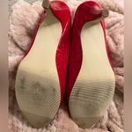 Madden Girl  Candy Apple Red Patent Leather Heels Shoes - size 8 Photo 5