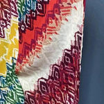 Lane Bryant WO SIZE 14/16 SHEER BOX PONCHO TOP DRAWSTRING WAIST VIBRANT … Photo 9