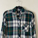 Rails  Hunter Plaid Button Down Shirt Forest Navy Stone Size XS Photo 3