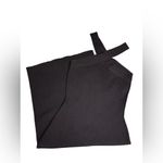 Aritzia Babaton Sculpt Knit Criss Cross Black Ribbed Mini Dress Size XS Photo 3