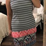 Mario Serrani size 10 black floral career dress Photo 0